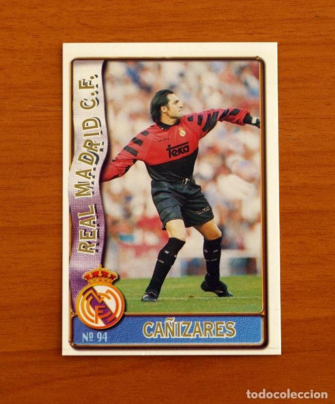 Cromos de F&uacute;tbol: Real Madrid -N&ordm; 94 Ca&ntilde;izares -Mundicromo Las Fichas de la Liga de F&uacute;tbol 1996-1997-96-97