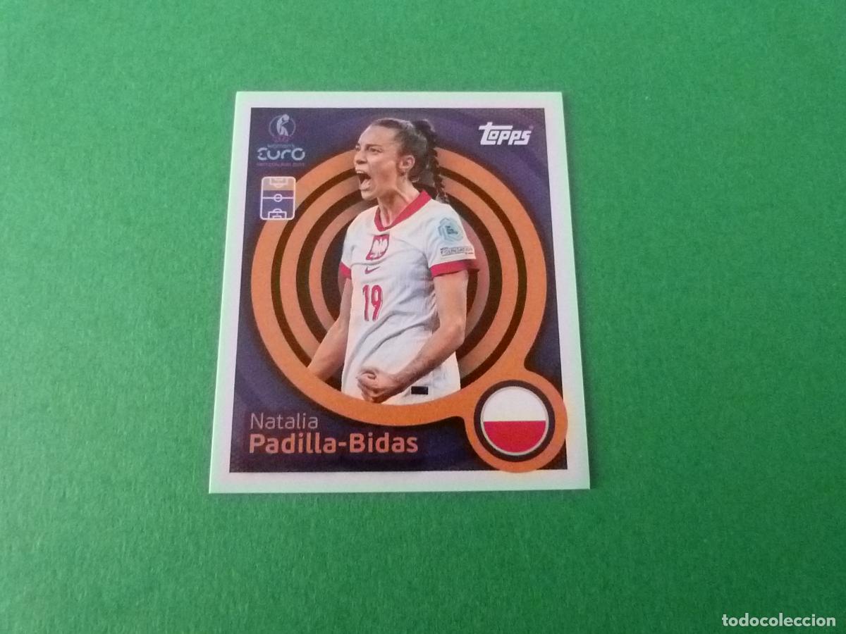 Cromos de F&uacute;tbol: CROMO FUTBOL PADILLA-BIDAS POLONIA SIN PEGAR N&ordm; 189 EUROCOPA EURO FEMENINA SUIZA 2025 TOPPS