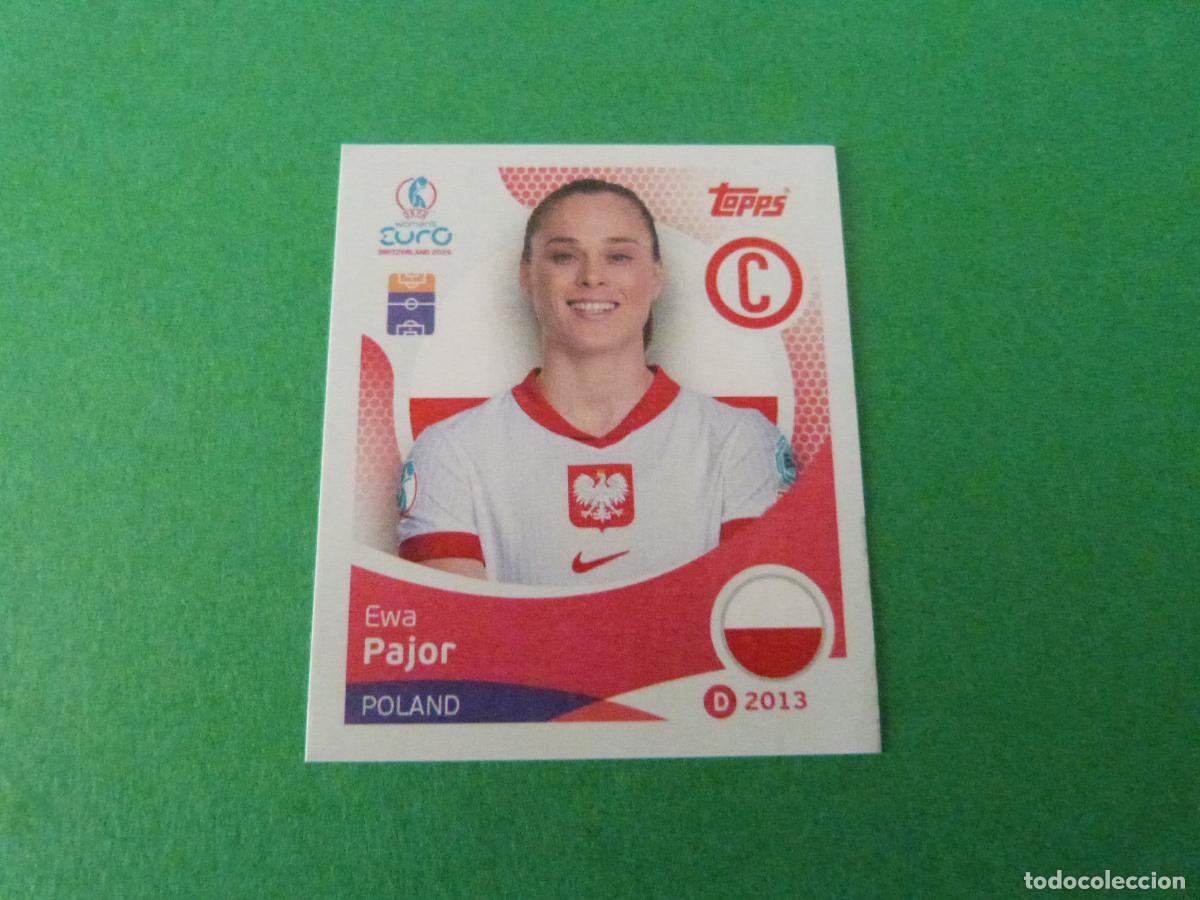 Cromos de F&uacute;tbol: CROMO FUTBOL PAJOR POLONIA SIN PEGAR N&ordm; 190 EUROCOPA EURO FEMENINA SUIZA 2025 TOPPS