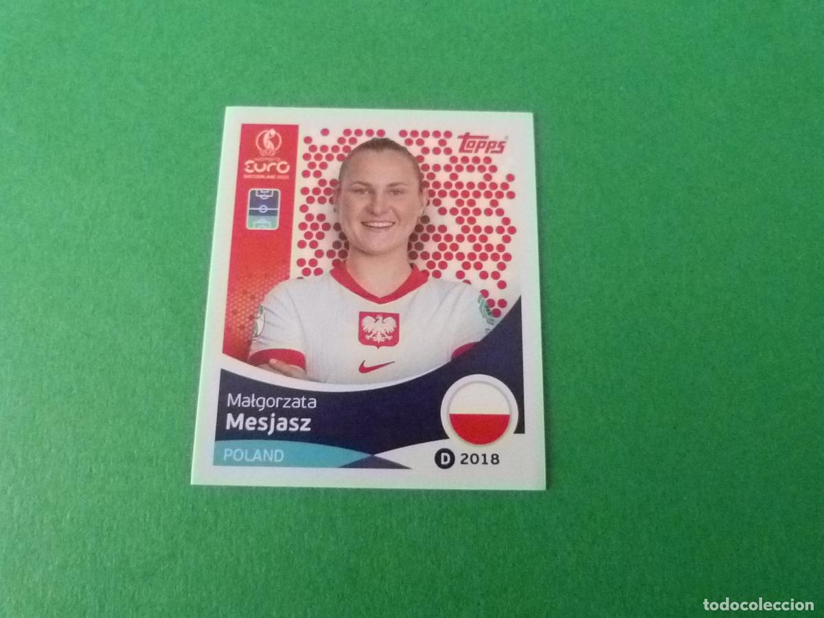 Cromos de F&uacute;tbol: CROMO FUTBOL MESJASZ POLONIA SIN PEGAR N&ordm; 195 EUROCOPA EURO FEMENINA SUIZA 2025 TOPPS