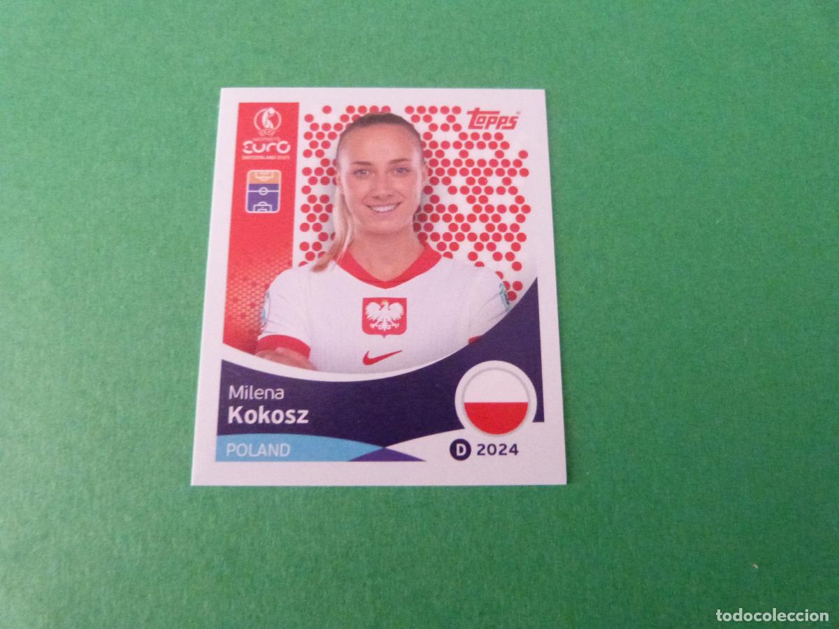 Cromos de F&uacute;tbol: CROMO FUTBOL KOKOSZ POLONIA SIN PEGAR N&ordm; 203 EUROCOPA EURO FEMENINA SUIZA 2025 TOPPS