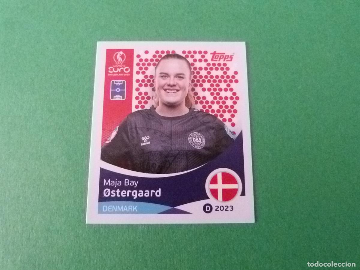 Cromos de F&uacute;tbol: CROMO FUTBOL OSTERGAARD DINAMARCA SIN PEGAR N&ordm; 207 EUROCOPA EURO FEMENINA SUIZA 2025 TOPPS
