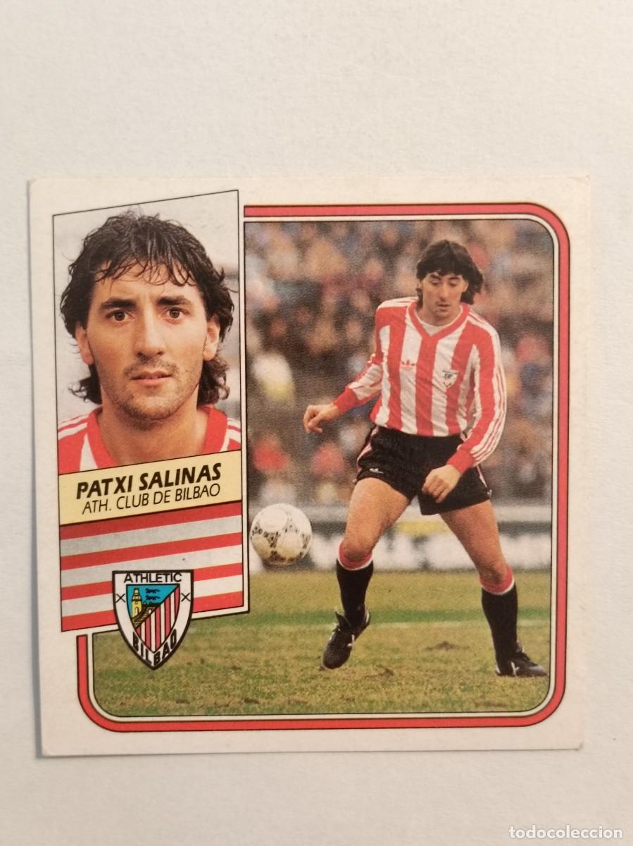 Cromos de F&uacute;tbol: PATXI SALINAS ATHLETIC BILBAO LIGA 89/90 ESTE