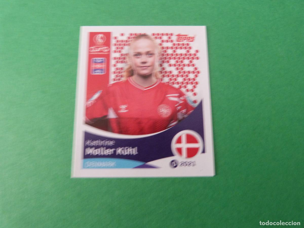 Football Stickers: CROMO FUTBOL MOLLER K&Uuml;HL DINAMARCA SIN PEGAR N&ordm; 215 EUROCOPA EURO FEMENINA SUIZA 2025 TOPPS