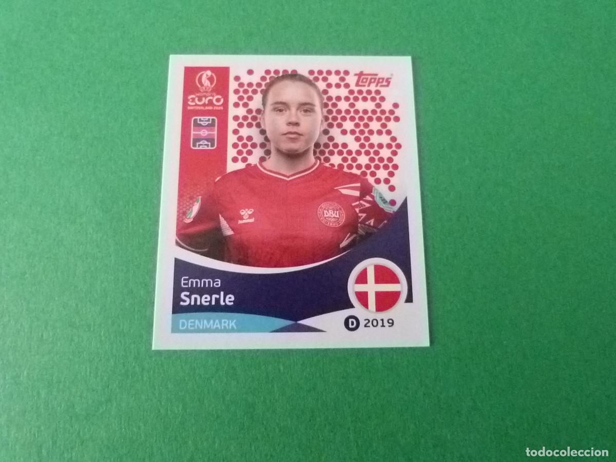 Football Stickers: CROMO FUTBOL SNERLE DINAMARCA SIN PEGAR N&ordm; 216 EUROCOPA EURO FEMENINA SUIZA 2025 TOPPS