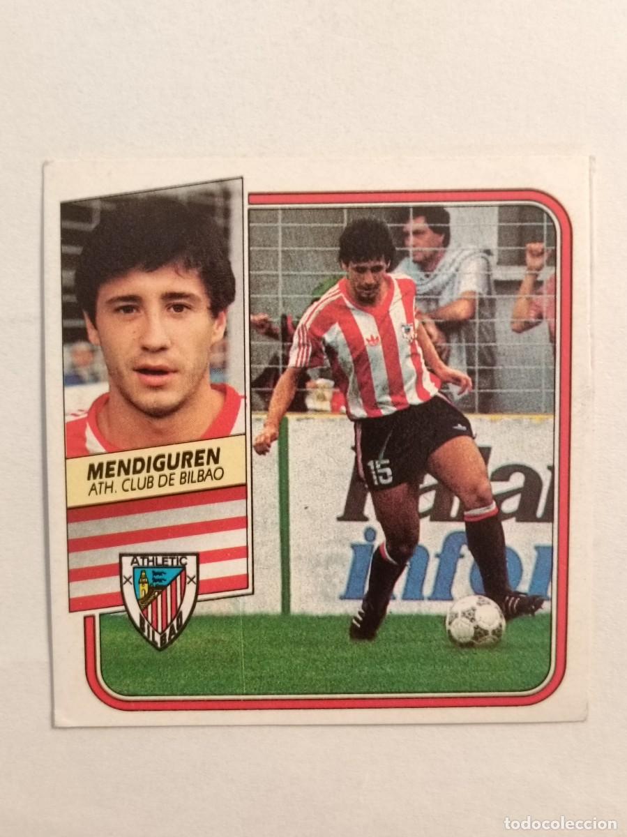 Football Stickers: MENDIGUREN ATHLETIC BILBAO LIGA 89/90 ESTE