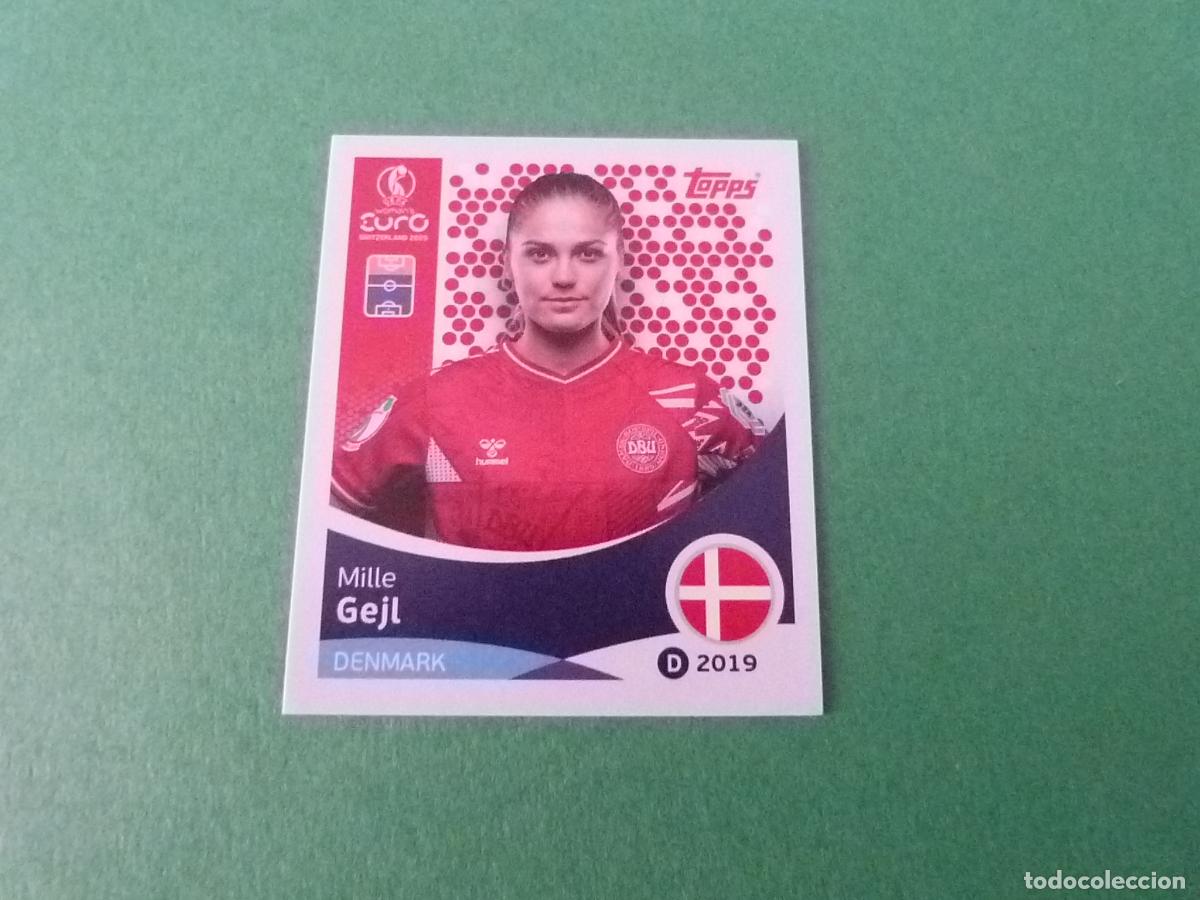 Football Stickers: CROMO FUTBOL GEJL DINAMARCA SIN PEGAR N&ordm; 219 EUROCOPA EURO FEMENINA SUIZA 2025 TOPPS