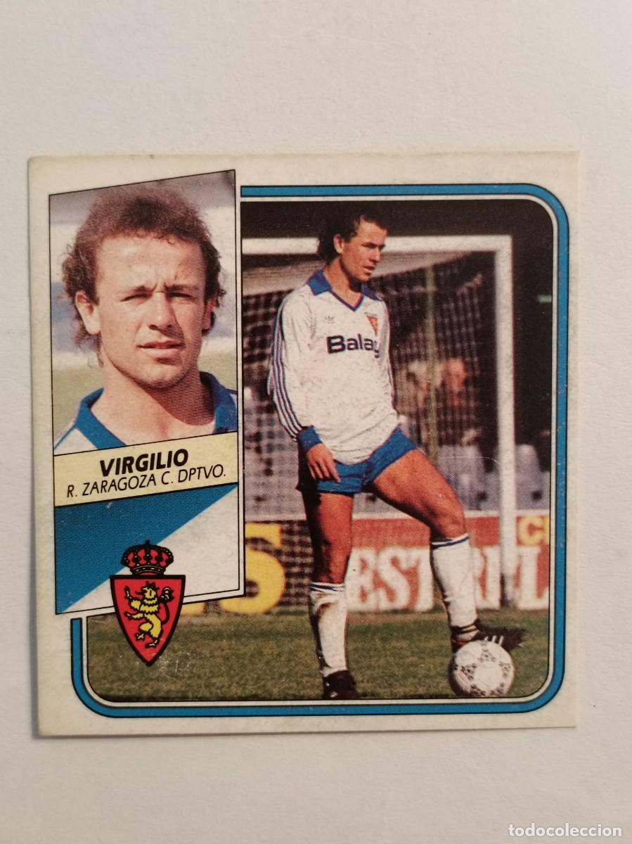 Cromos de F&uacute;tbol: VIRGILIO REAL ZARAGOZA LIGA 89/90 ESTE