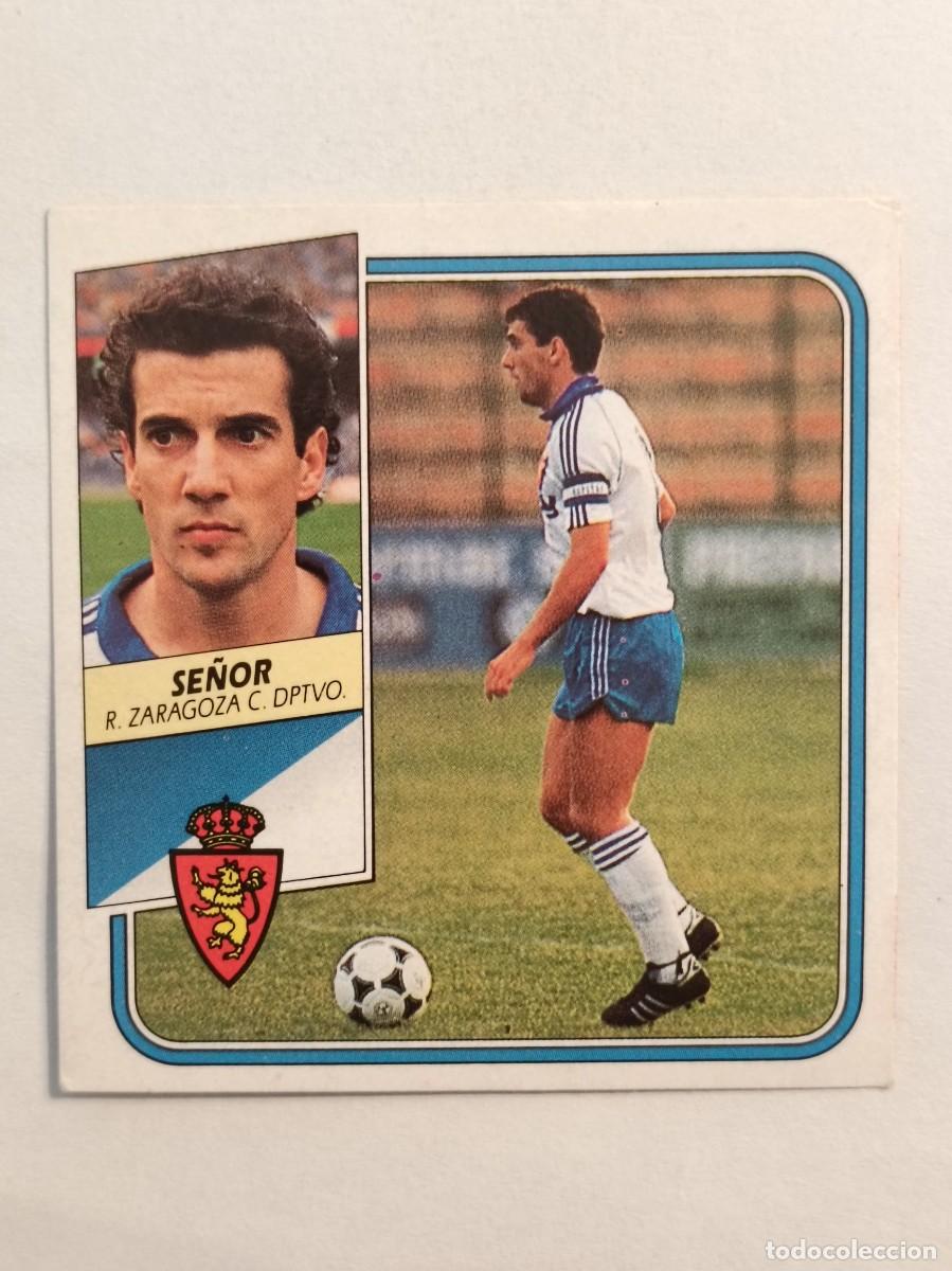 Cromos de Futebol: SE&Ntilde;OR REAL ZARAGOZA LIGA 89/90 ESTE