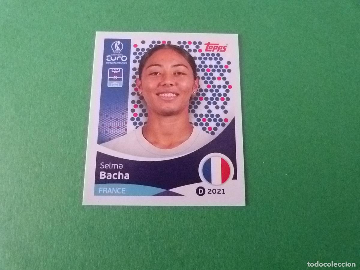Cromos de F&uacute;tbol: CROMO FUTBOL BACHA FRANCIA SIN PEGAR N&ordm; 242 EUROCOPA EURO FEMENINA SUIZA 2025 TOPPS