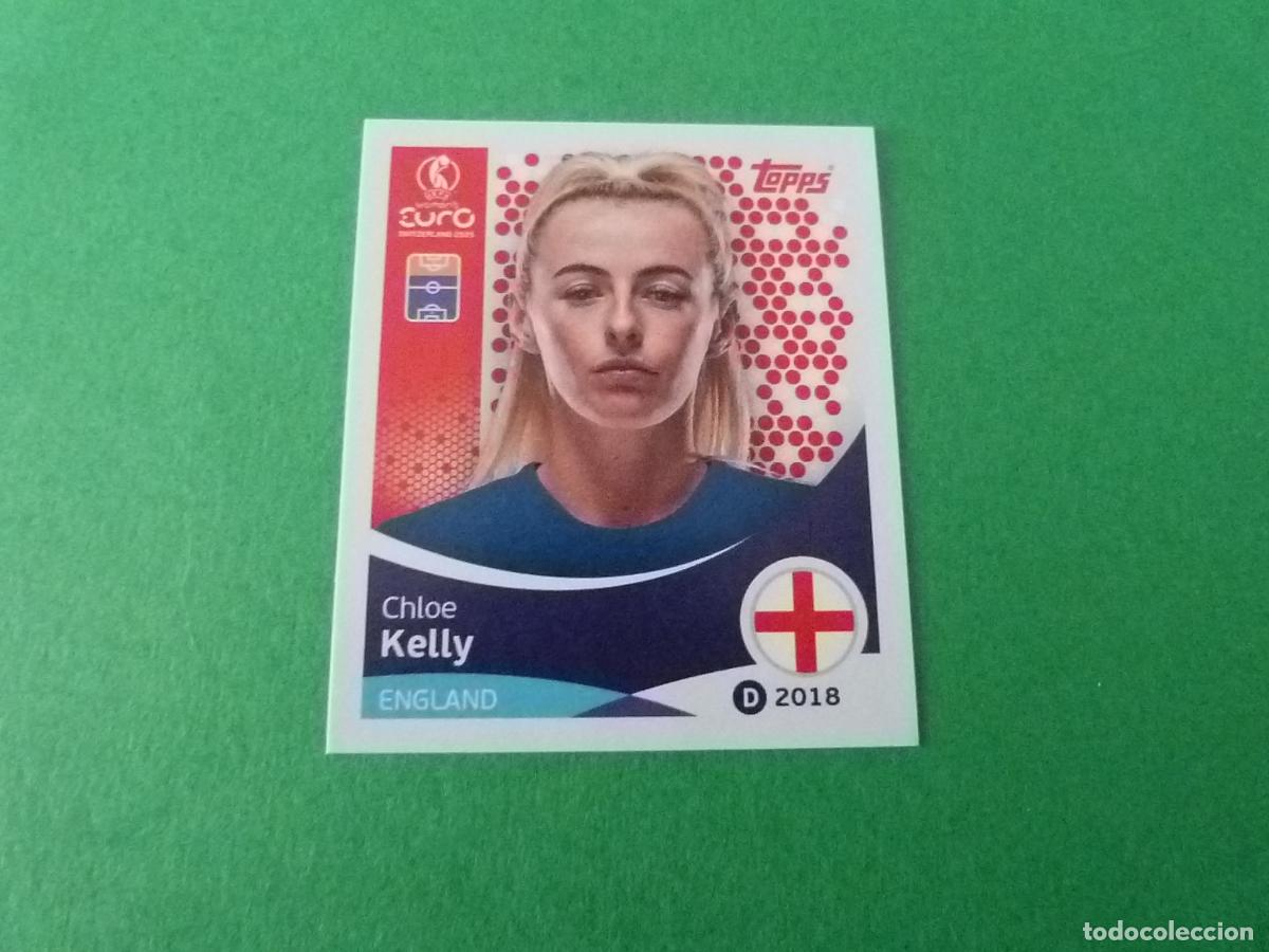 Cromos de F&uacute;tbol: CROMO FUTBOL KELLY INGLATERRA SIN PEGAR N&ordm; 266 EUROCOPA EURO FEMENINA SUIZA 2025 TOPPS
