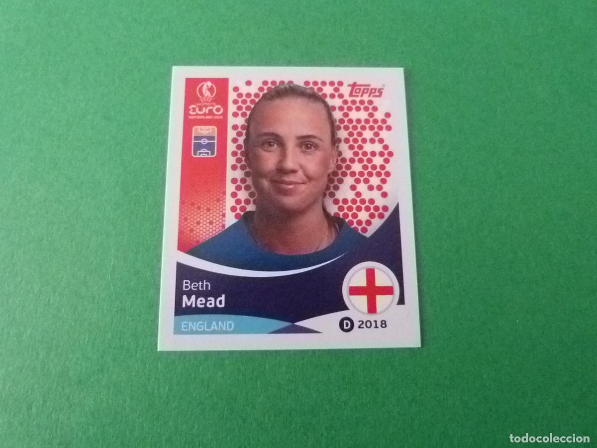 Cromos de F&uacute;tbol: CROMO FUTBOL MEAD INGLATERRA SIN PEGAR N&ordm; 268 EUROCOPA EURO FEMENINA SUIZA 2025 TOPPS