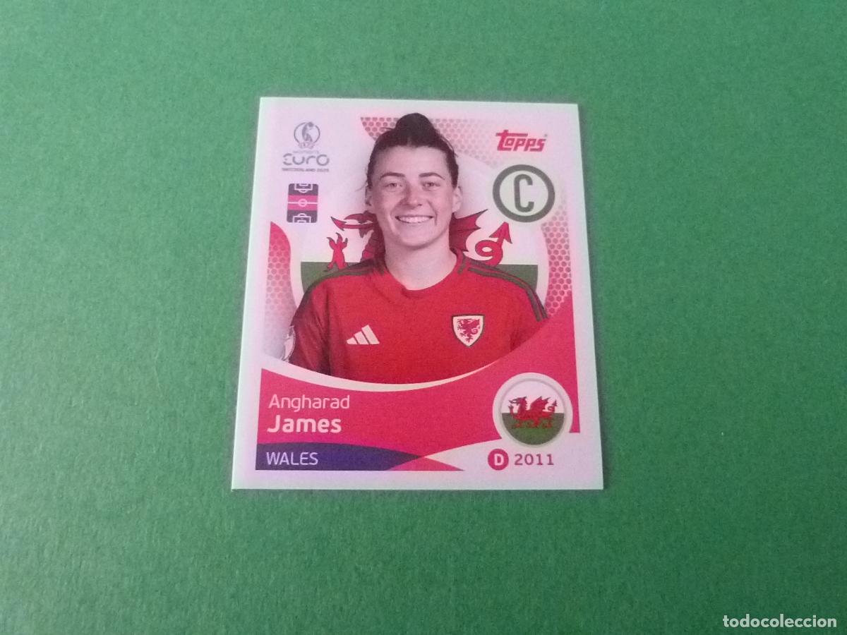 Cromos de F&uacute;tbol: CROMO FUTBOL JAMES GALES SIN PEGAR N&ordm; 270 EUROCOPA EURO FEMENINA SUIZA 2025 TOPPS
