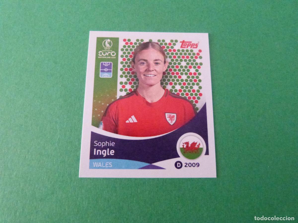 Cromos de F&uacute;tbol: CROMO FUTBOL INGLE GALES SIN PEGAR N&ordm; 272 EUROCOPA EURO FEMENINA SUIZA 2025 TOPPS