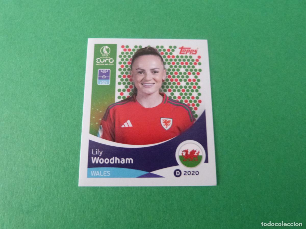Cromos de F&uacute;tbol: CROMO FUTBOL WOODHAM GALES SIN PEGAR N&ordm; 273 EUROCOPA EURO FEMENINA SUIZA 2025 TOPPS