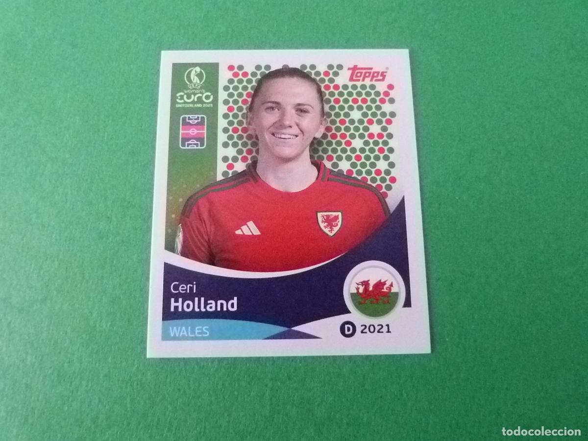 Cromos de F&uacute;tbol: CROMO FUTBOL HOLLAND GALES SIN PEGAR N&ordm; 278 EUROCOPA EURO FEMENINA SUIZA 2025 TOPPS