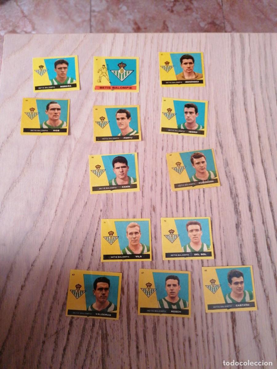 Cartes &agrave; collectionner de Football: Real betis Bruguera 1959-1960 completo