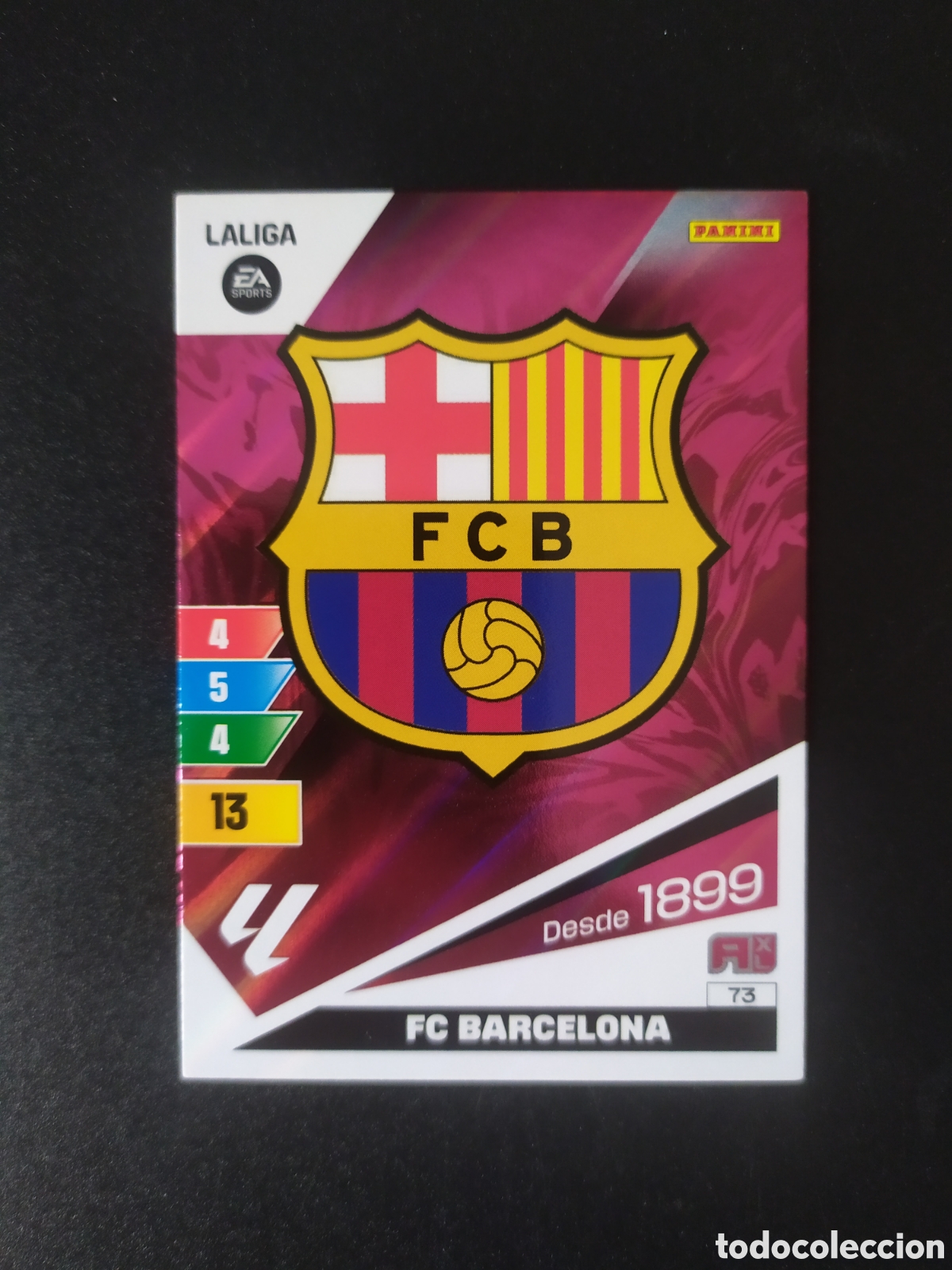 Cartes &agrave; collectionner de Football: Adrenalyn 2023 2024 23 24 panini escudo n&deg; 73 Barcelona