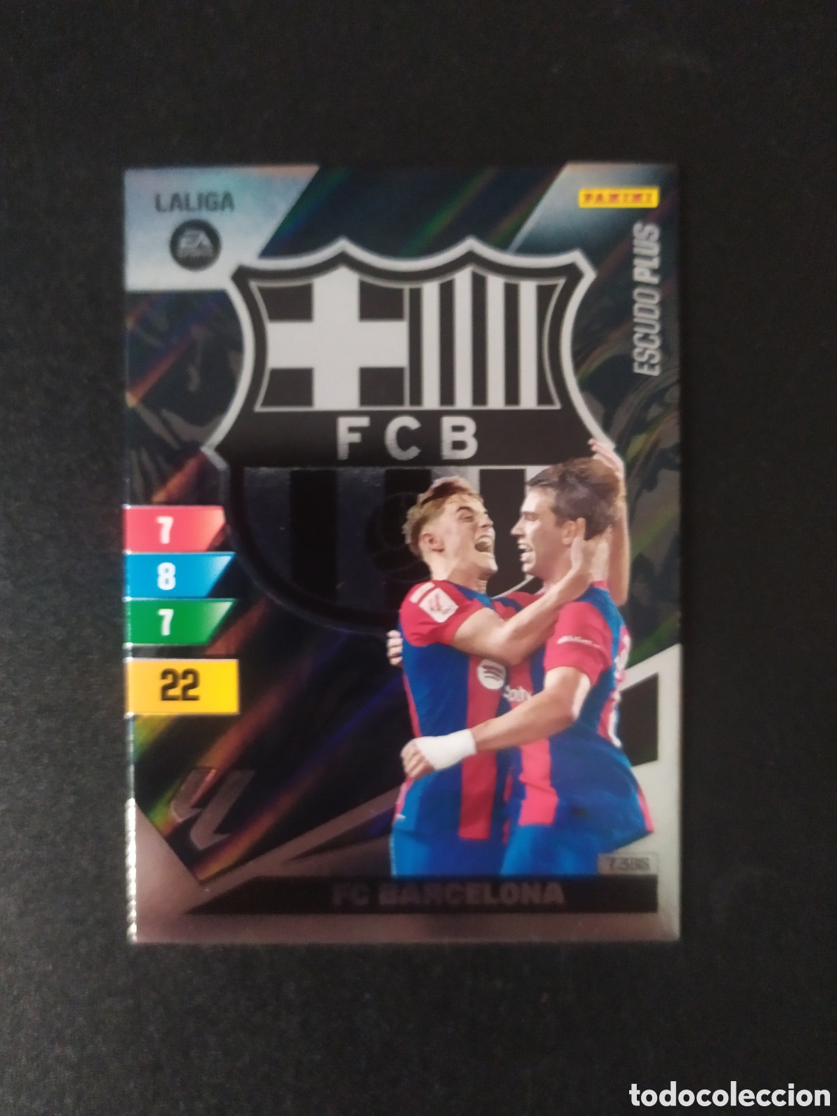 Cartes &agrave; collectionner de Football: Adrenalyn 2023 2024 23 24 panini escudo n&deg; 73 bis Barcelona