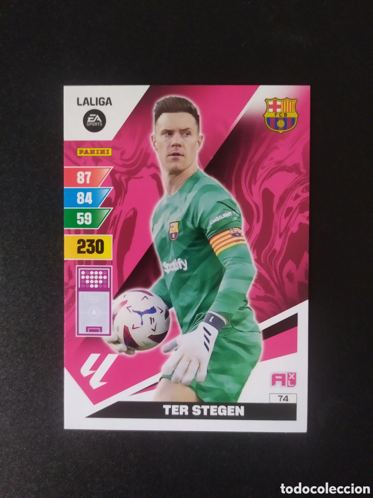 Cromos de F&uacute;tbol: Adrenalyn 2023 2024 23 24 panini Ter Stegen n&deg; 74 Barcelona