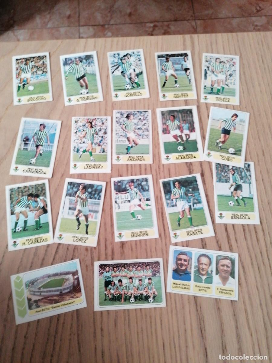 Cromos de F&uacute;tbol: Real betis pacosa 1977-1978 completo