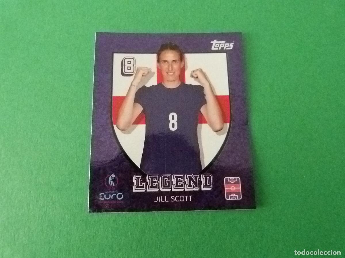 Cromos de F&uacute;tbol: CROMO FUTBOL JILL SCOTT INGLATERRA SIN PEGAR N&ordm; 303 EUROCOPA EURO FEMENINA SUIZA 2025 TOPPS