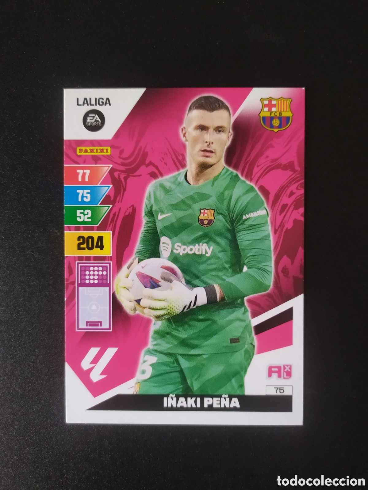 Cromos de F&uacute;tbol: Adrenalyn 2023 2024 23 24 panini I&ntilde;aki Pe&ntilde;a n&deg; 75 Barcelona
