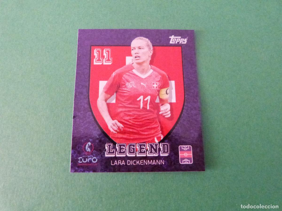 Cromos de F&uacute;tbol: CROMO FUTBOL LARA DICKENMANN SUIZA SIN PEGAR N&ordm; 308 EUROCOPA EURO FEMENINA SUIZA 2025 TOPPS