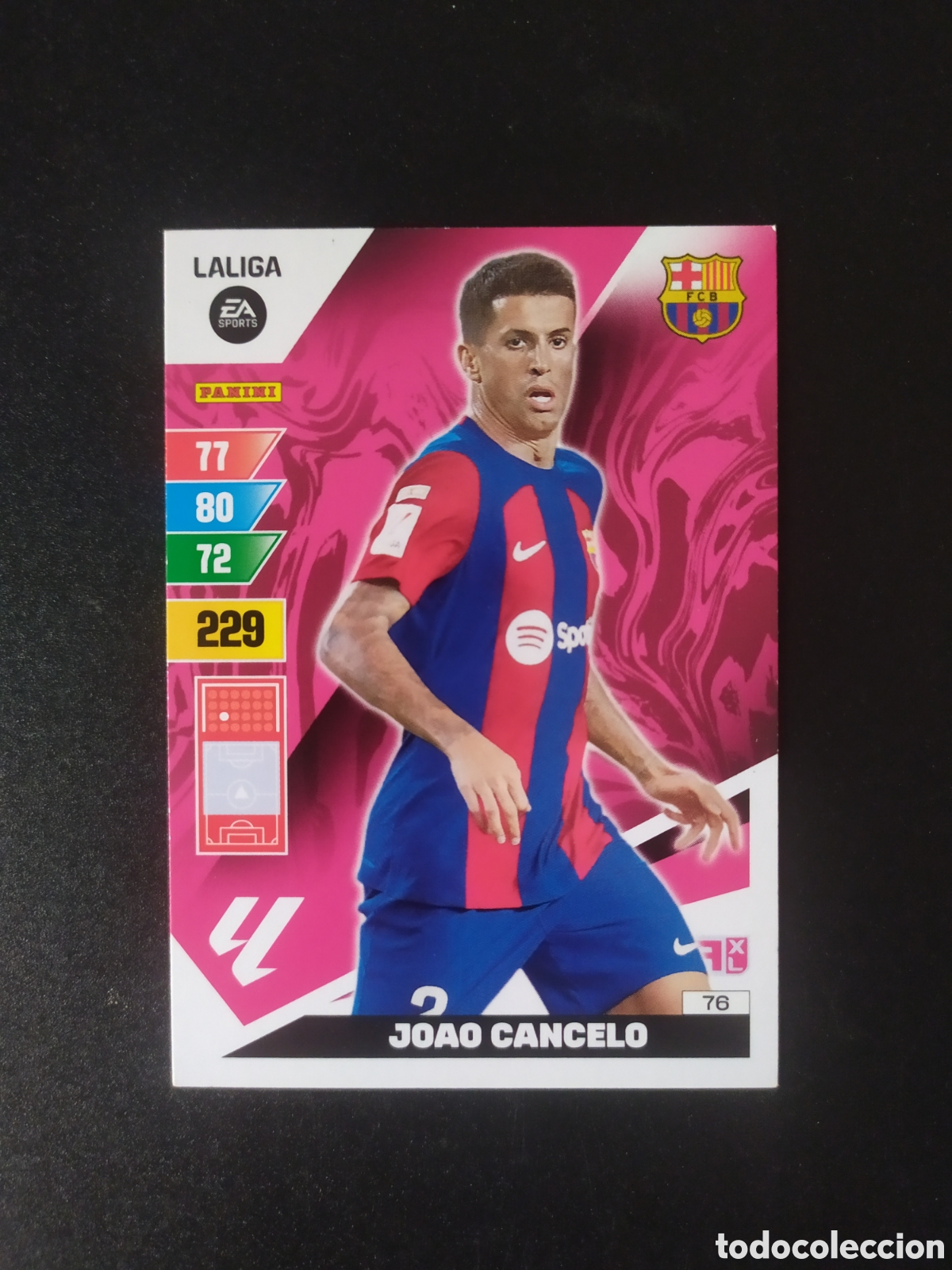 Cromos de F&uacute;tbol: Adrenalyn 2023 2024 23 24 panini Joao Cancelo n&deg; 76 Barcelona