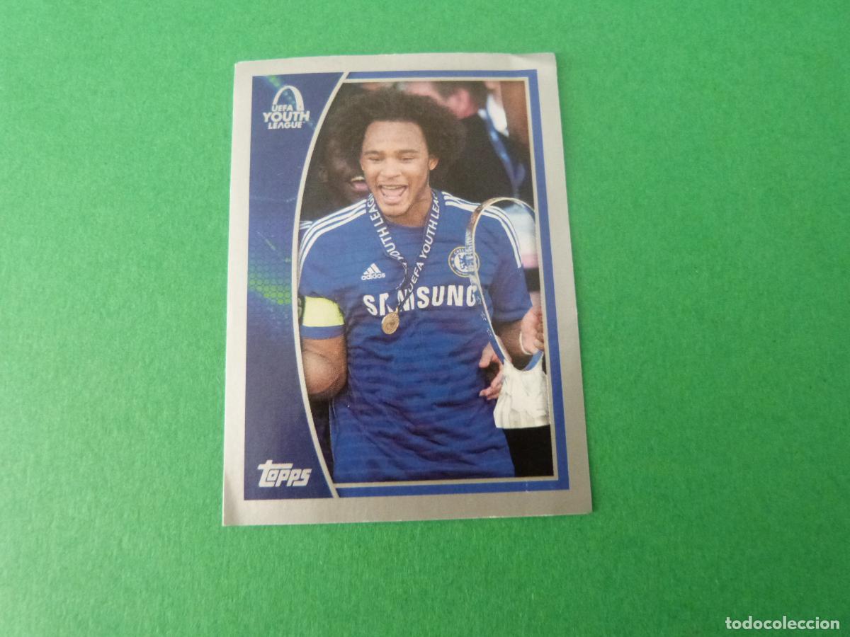 Cromos de F&uacute;tbol: CROMO FUTBOL ISAIAH BROWN CHELSEA FC SIN PEGAR N&ordm; 619 CHAMPIONS LEAGUE 2015-2016/15-16 TOPPS