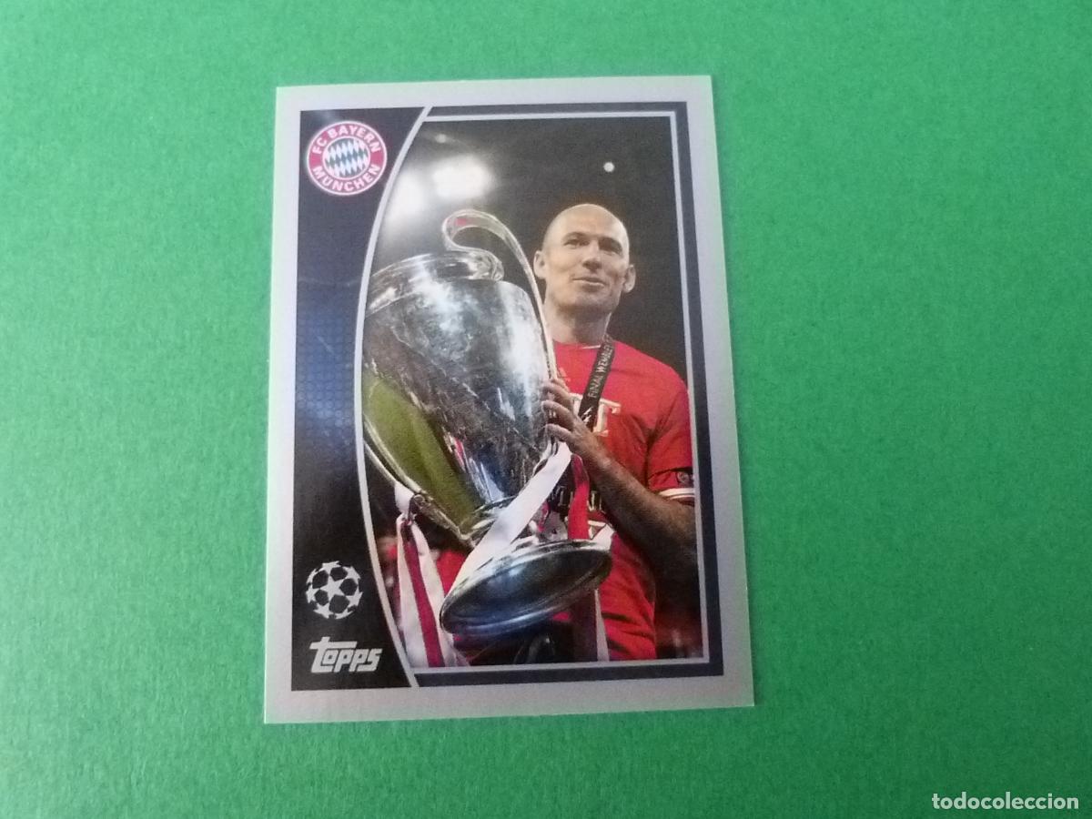 Cromos de Futebol: CROMO FUTBOL ROBBEN BAYERN DE MUNICH SIN PEGAR N&ordm; 613 CHAMPIONS LEAGUE 2015-2016/15-16 TOPPS