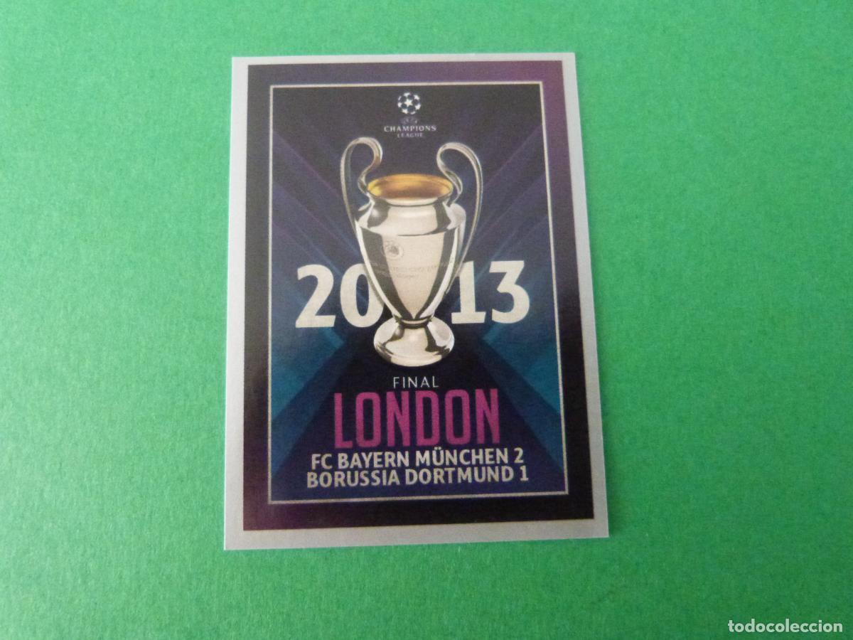 Cromos de F&uacute;tbol: CROMO FUTBOL COPA 2013 FINAL LONDRES SIN PEGAR N&ordm; 605 CHAMPIONS LEAGUE 2015-2016/15-16 TOPPS