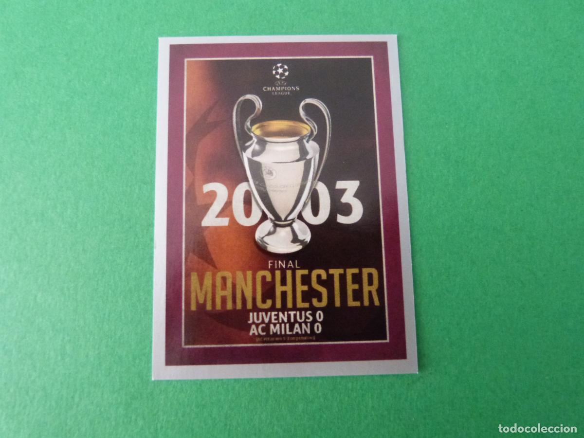 Figurine di Calcio: CROMO FUTBOL COPA 2003 FINAL MANCHESTER SIN PEGAR N&ordm; 595 CHAMPIONS LEAGUE 2015-2016/15-16 TOPPS
