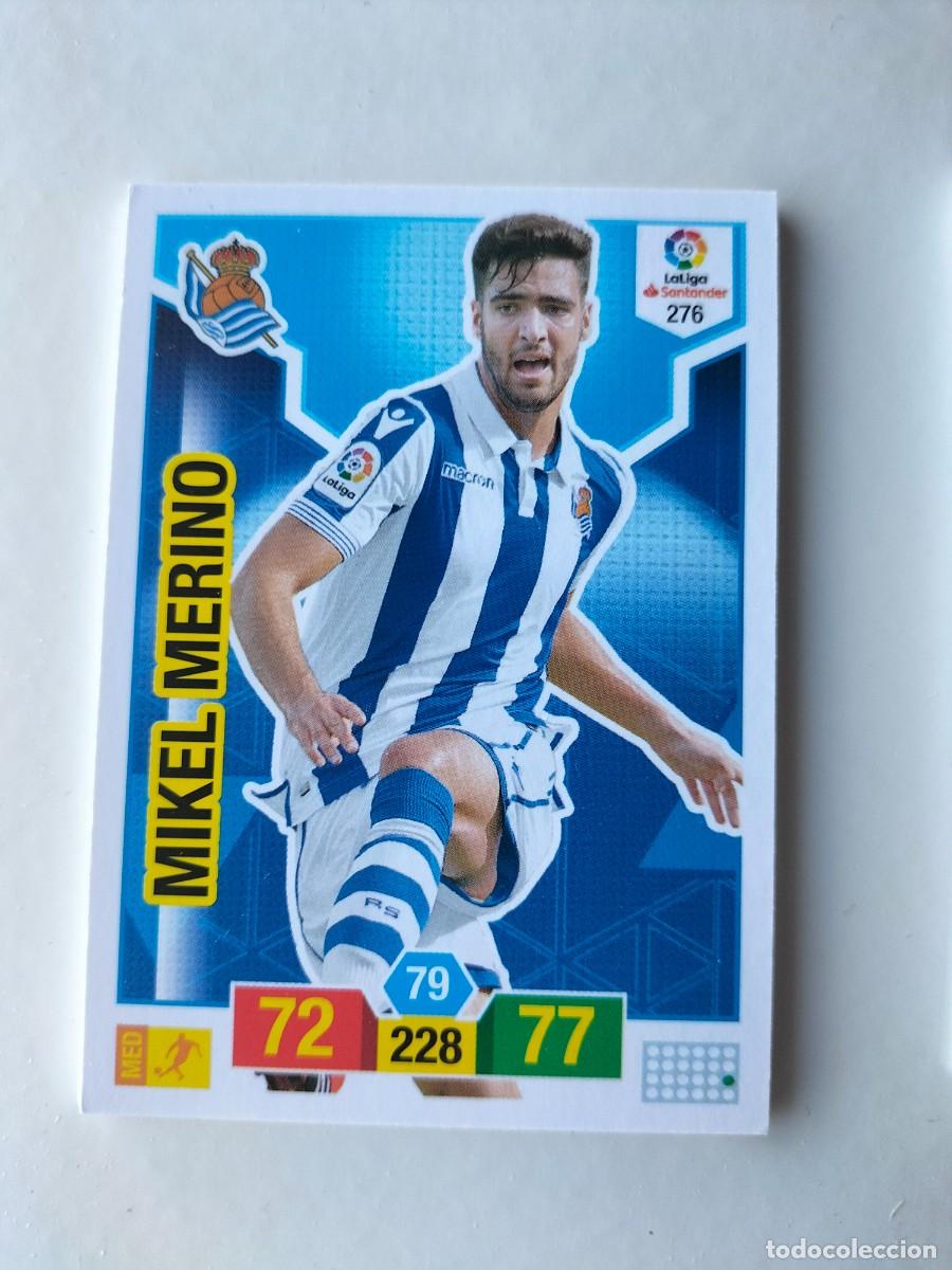 Fu&szlig;ball-Sticker: 1 CROMO FICHA PANINI ADRENALYN TEMPORADA 18-19 2018-2019 REAL SOCIEDAD - 276 MIKEL MERINO