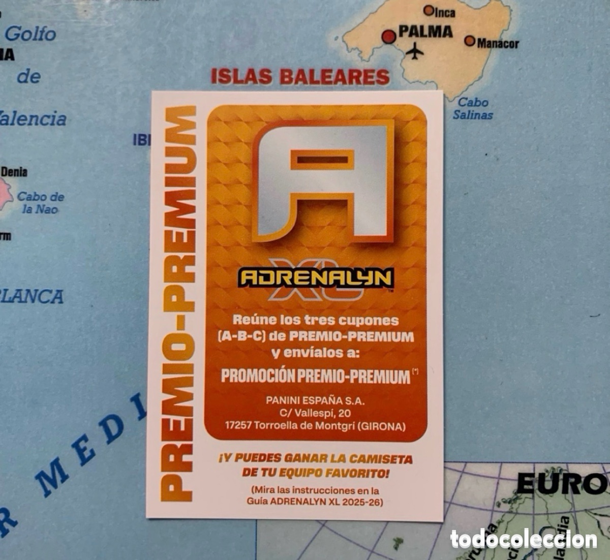 Fu&szlig;ball-Sticker: Letra A Edici&oacute;n limitada premium cromo adrenalyn XL 25-26 2025-2026