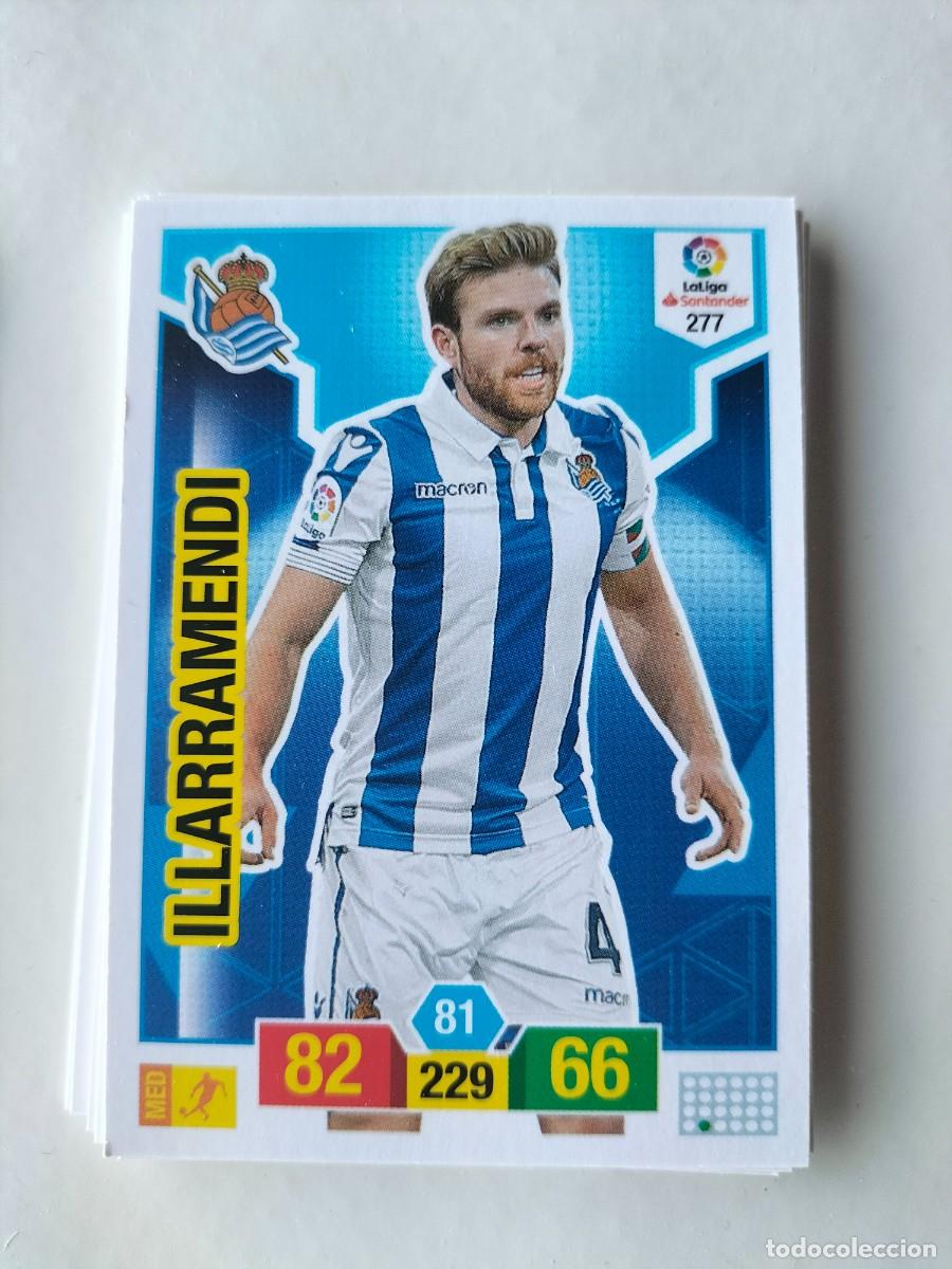 Cromos de F&uacute;tbol: 1 CROMO FICHA PANINI ADRENALYN TEMPORADA 18-19 2018-2019 REAL SOCIEDAD - 277 ILLARRAMENDI