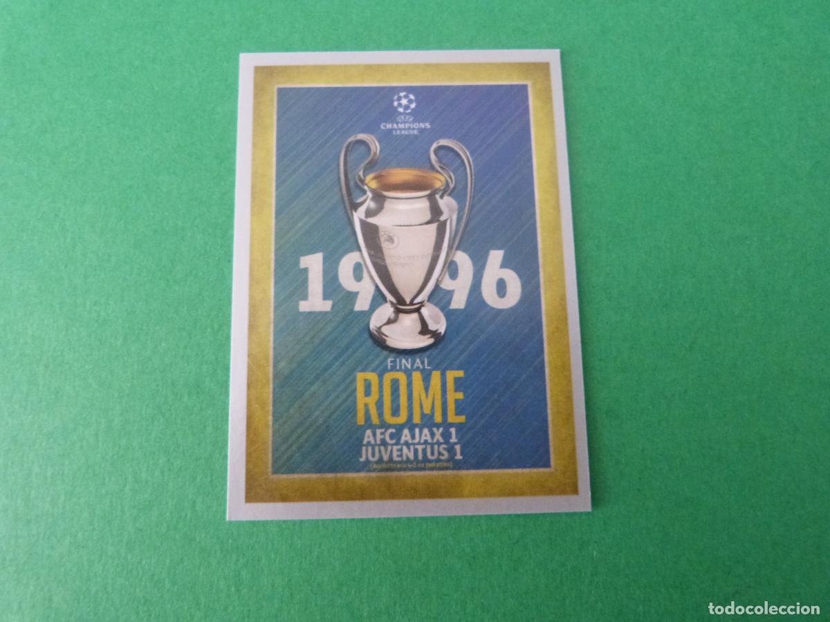 Cromos de F&uacute;tbol: CROMO FUTBOL COPA 1996 FINAL ROMA SIN PEGAR N&ordm; 588 CHAMPIONS LEAGUE 2015-2016/15-16 TOPPS