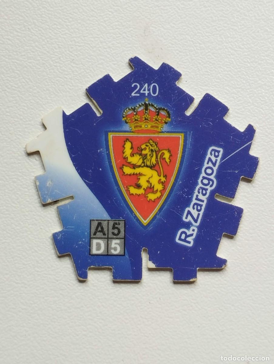 Cromos de F&uacute;tbol: GREFUSA TAZO TRICKS TRIKS LIGA 2004 2005 04 05 ESCUDO 240 ZARAGOZA