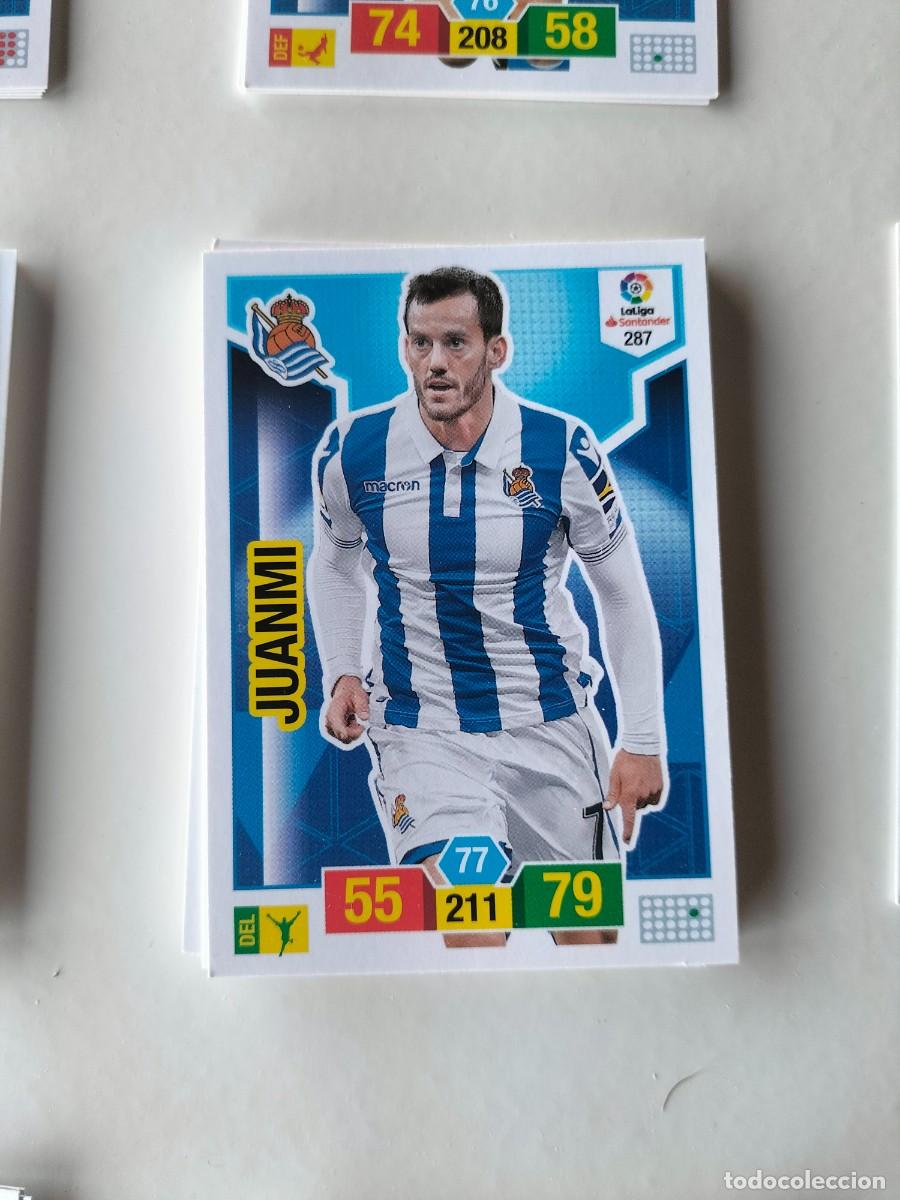Cromos de F&uacute;tbol: 1 CROMO FICHA PANINI ADRENALYN TEMPORADA 18-19 2018-2019 REAL SOCIEDAD - 287 JUANMI