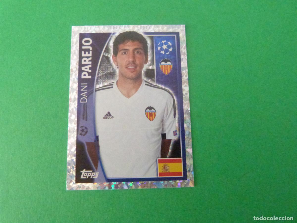 Cromos de F&uacute;tbol: CROMO FUTBOL PAREJO VALENCIA C.F. SIN PEGAR N&ordm; 558 CHAMPIONS LEAGUE 2015-2016/15-16 TOPPS