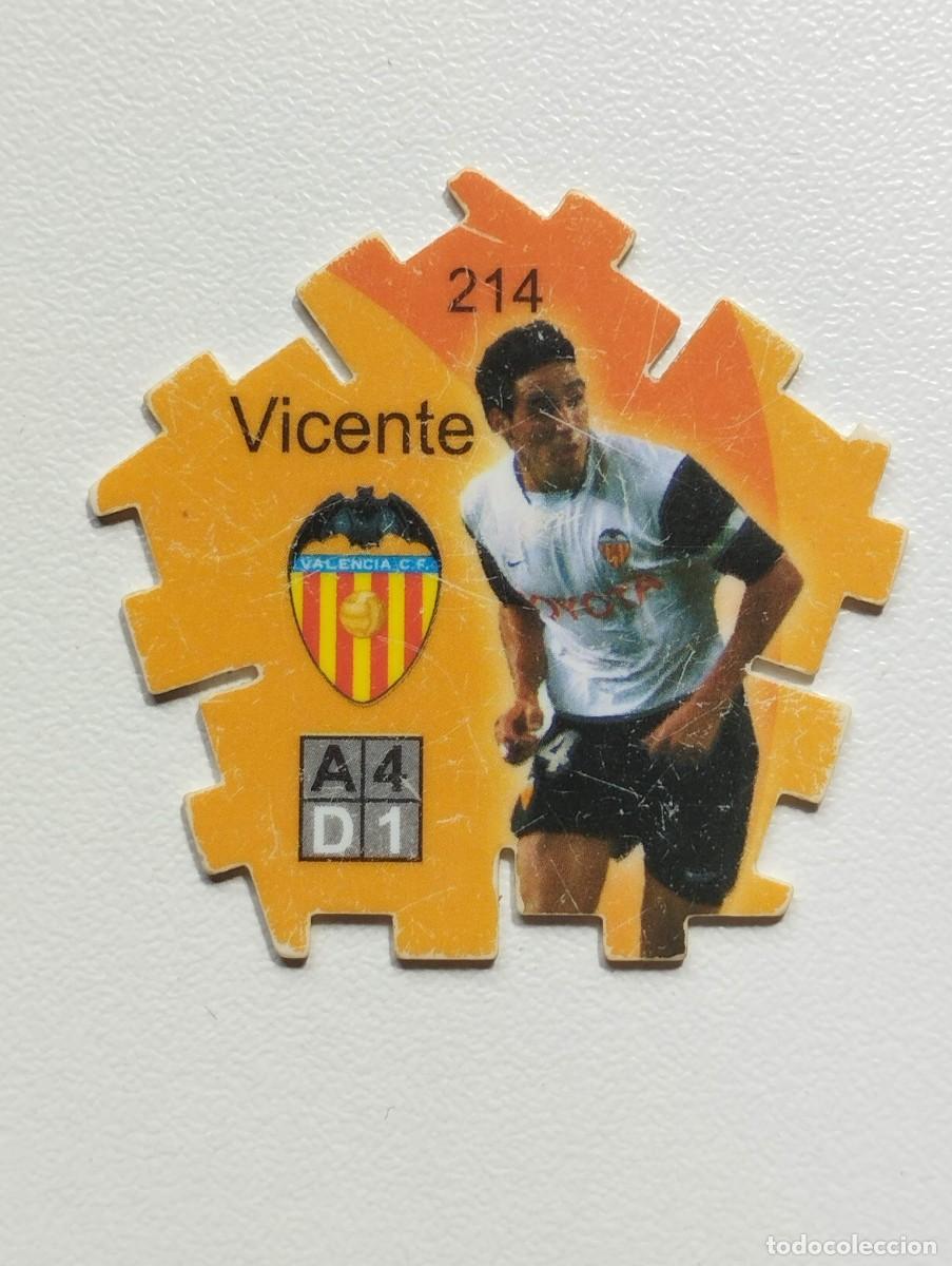 Cartes &agrave; collectionner de Football: GREFUSA TAZO TRICKS TRIKS LIGA 2004 2005 04 05 VICENTE 214 VALENCIA