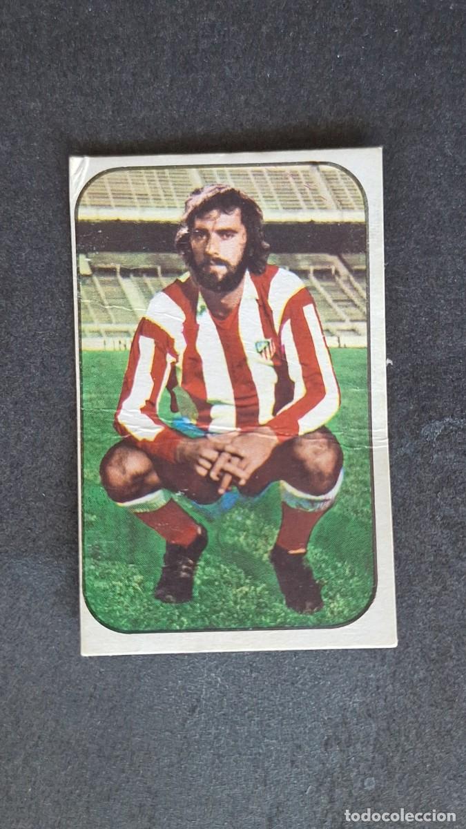Cromos de F&uacute;tbol: L3 ROBI ATLETICO DE MADRID FICHAJE 1 LIGA ESTE 1976 1977 76 77 DESPEGADO RECUPERADO