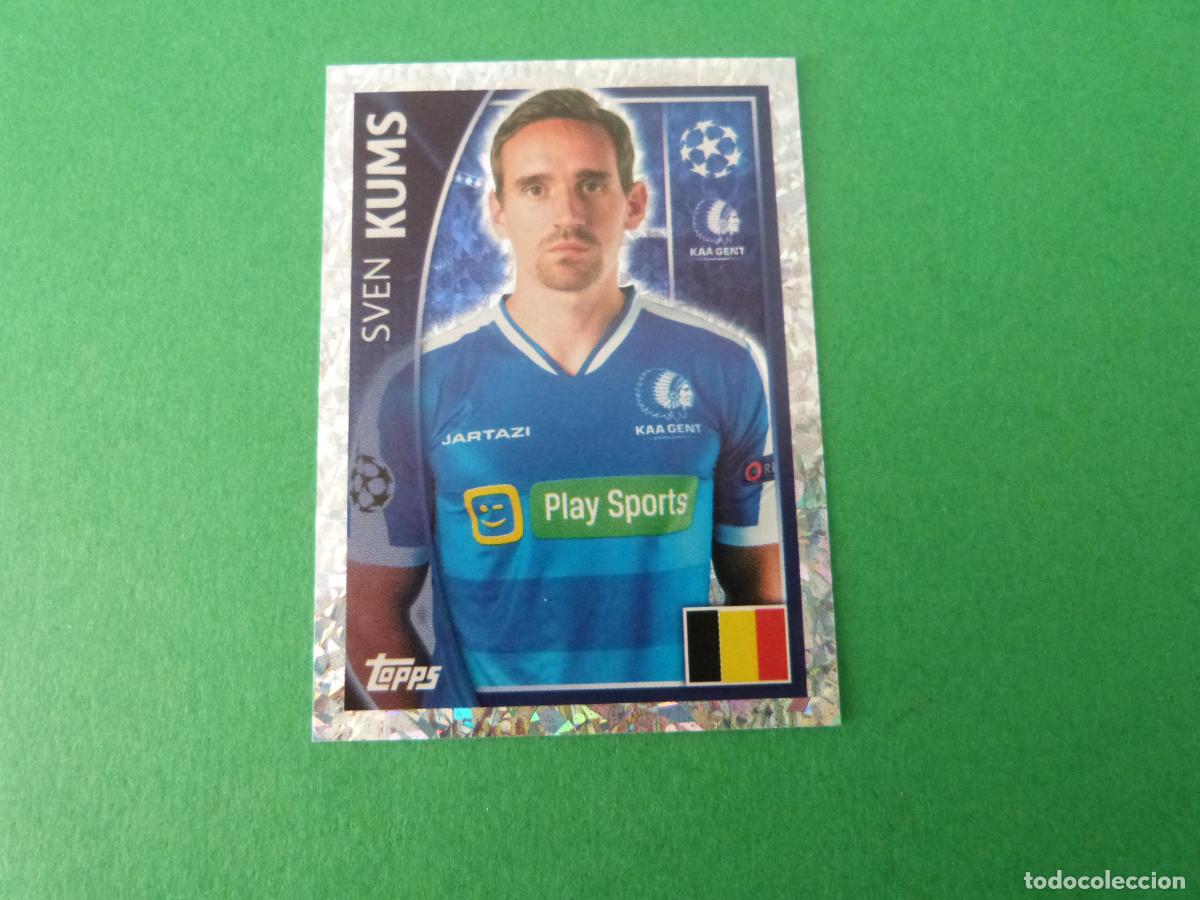 Cromos de F&uacute;tbol: CROMO FUTBOL KUMS KAA GENT SIN PEGAR N&ordm; 544 CHAMPIONS LEAGUE 2015-2016/15-16 TOPPS