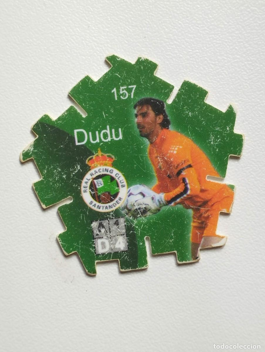 Cromos de F&uacute;tbol: GREFUSA TAZO TRICKS TRIKS LIGA 2004 2005 04 05 DUDU 157 RACING SANTANDER