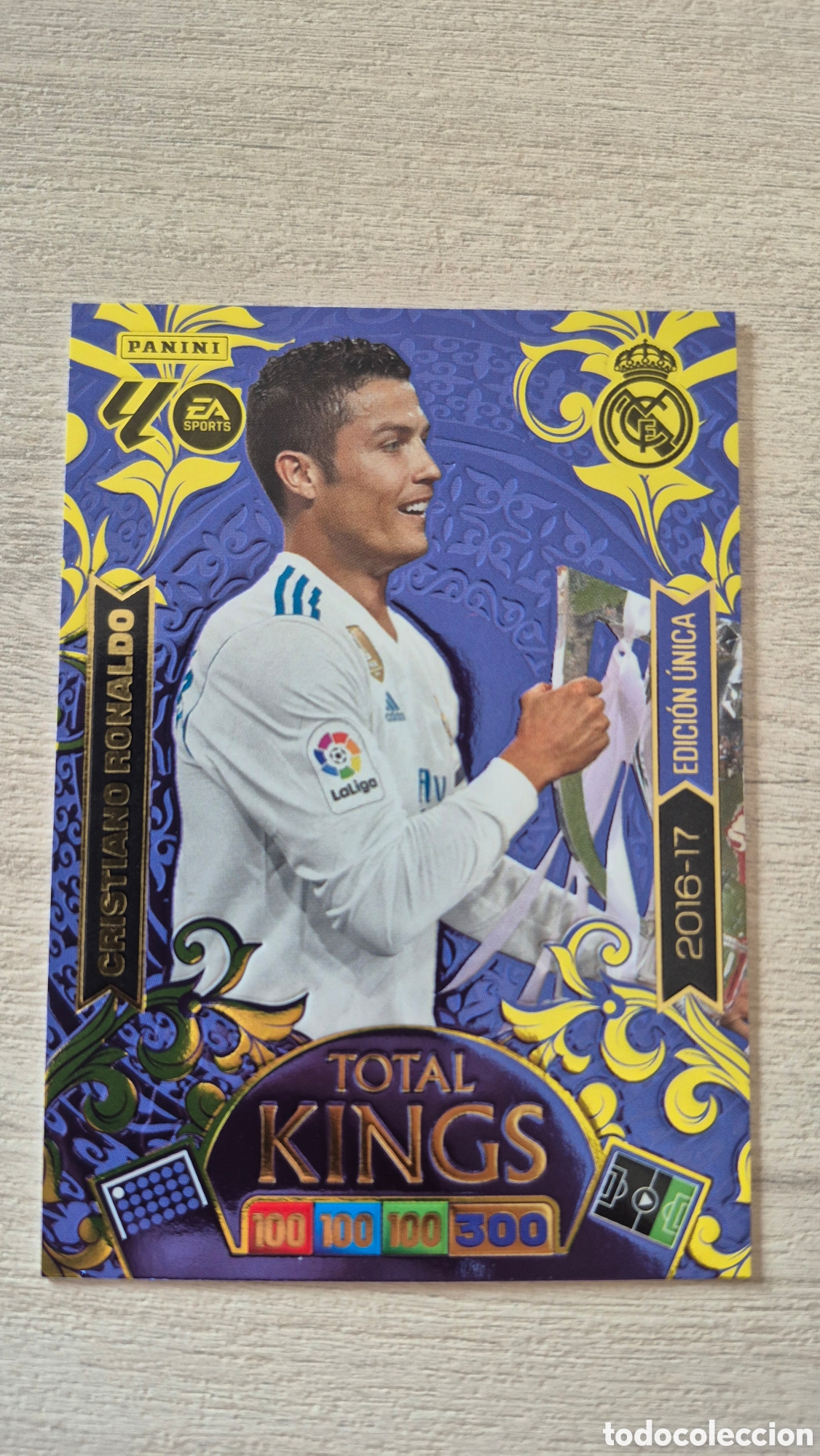 Cromos de F&uacute;tbol: Total Kings Cristiano Ronaldo Dreambox Adrenalyn 25/26