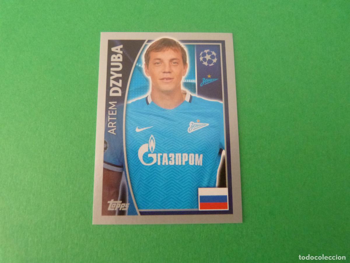 Cromos de F&uacute;tbol: CROMO FUTBOL DZYUBA ZENIT SAN PETERSBURGO SIN PEGAR N&ordm; 533 CHAMPIONS LEAGUE 2015-2016/15-16 TOPPS