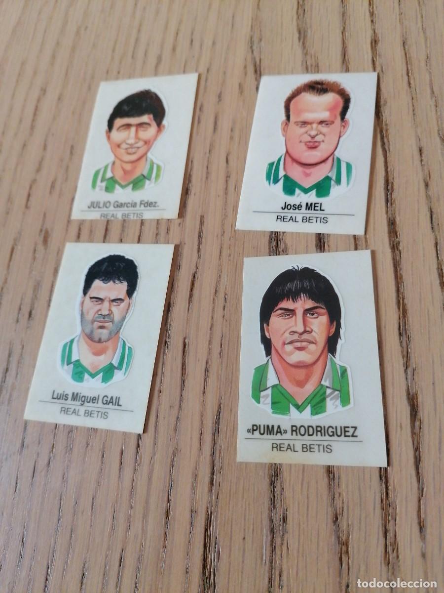 Cromos de F&uacute;tbol: Real betis 1990 1991 bollycao completo