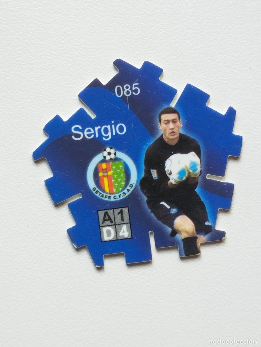 Cromos de F&uacute;tbol: GREFUSA TAZO TRICKS TRIKS LIGA 2004 2005 04 05 SERGIO 85 GETAFE
