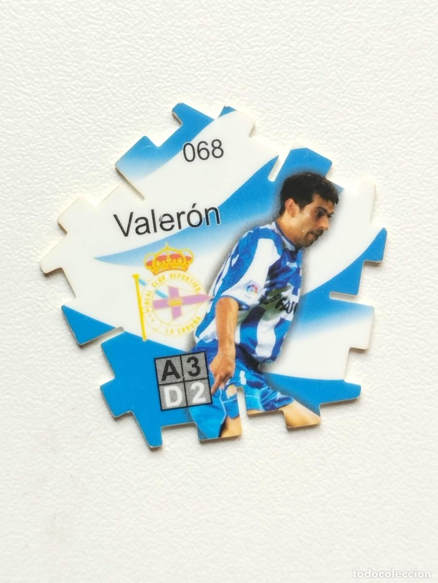 Cromos de F&uacute;tbol: GREFUSA TAZO TRICKS TRIKS LIGA 2004 2005 04 05 VALERON 68 DEPORTIVO LA CORU&Ntilde;A