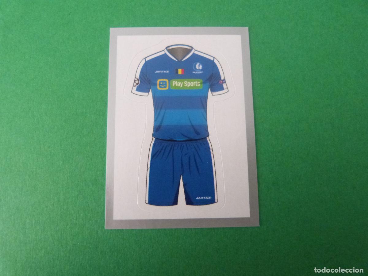 Cromos de F&uacute;tbol: CROMO FUTBOL EQUIPACION KAA GENT SIN PEGAR N&ordm; 512 CHAMPIONS LEAGUE 2015-2016/15-16 TOPPS